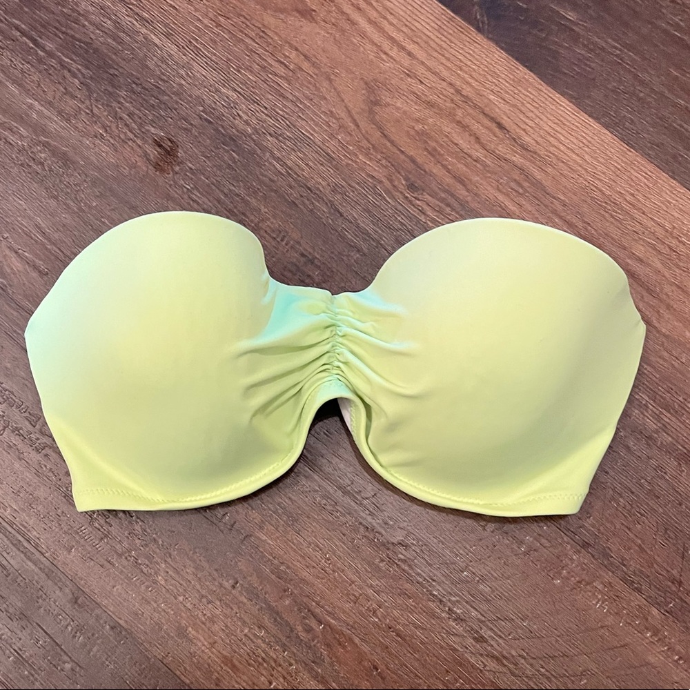 ‼️LAST CHANCE SALE‼️ VS Women's Strapless Bikini Top 34DD Neon/Lime Green